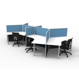 Workstation Y-Shaped Set 6
