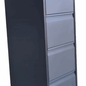 Metal Spray Paint Filing Cabinet - 4 Drawers