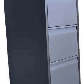 Metal Spray Paint Filing Cabinet - 3 Drawers