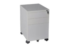 3 Drawer 'GDG' Grey Mobile Pedestal