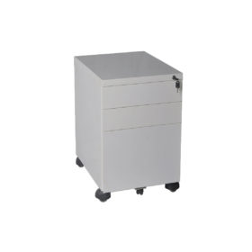 3 Drawer 'GDG' Grey Mobile Pedestal