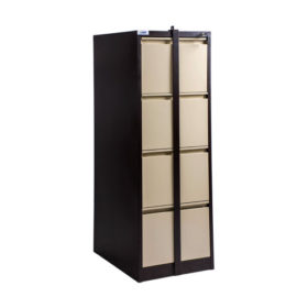 Vertical Filing Cabinet 'GDG' 4 Drawer With Lock Bar