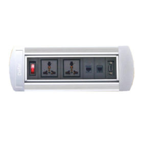 Manual Flip up Table Socket
