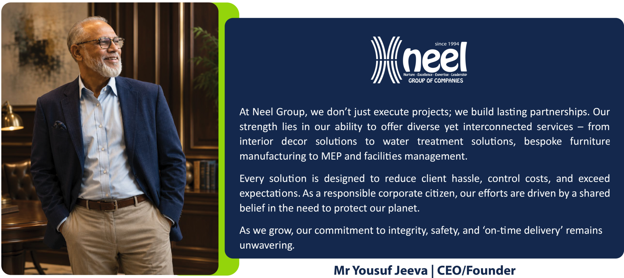 NEEL CEO Remark